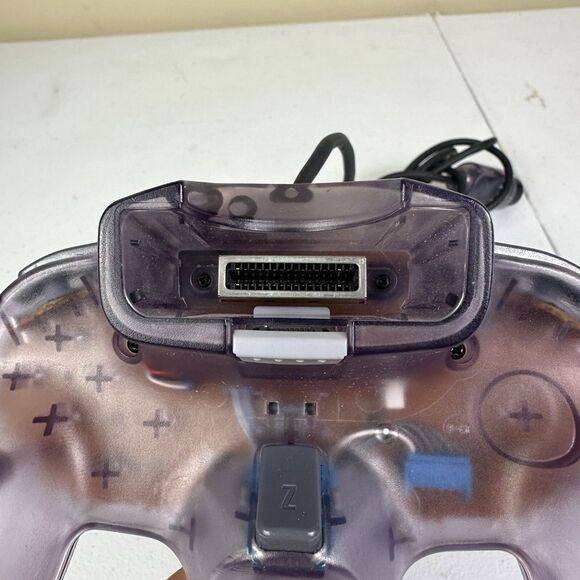 Nintendo 64 N64 Atomic Purple Controller Official OEM Original Authentic Works - Picture 4 of 6